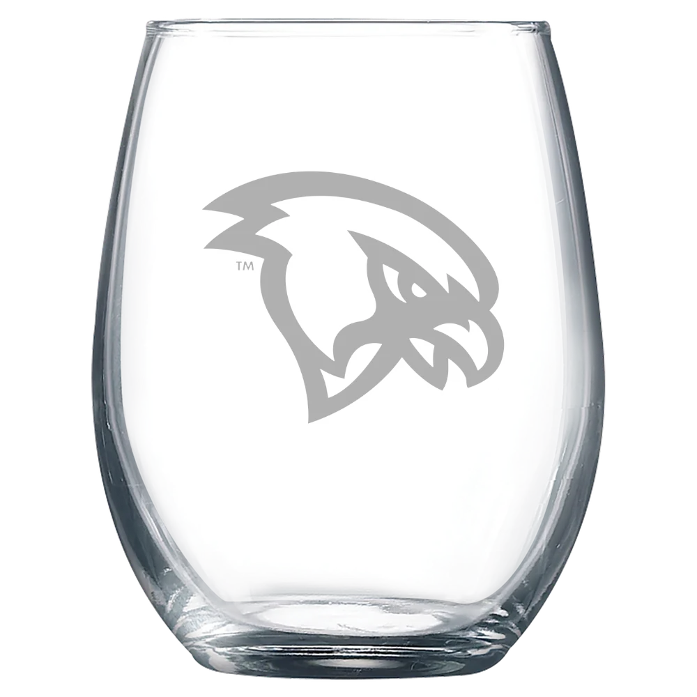 Fitchburg State University Polar Camel 9 oz. Stemless Wine Glass