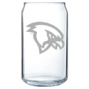 Fitchburg State University Polar Camel 16 oz. Can Glass