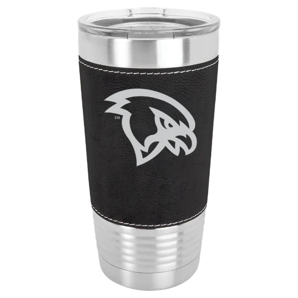 Fitchburg State University Polar Camel 20 oz. Leatherette Grip Tumbler with Standard Lid