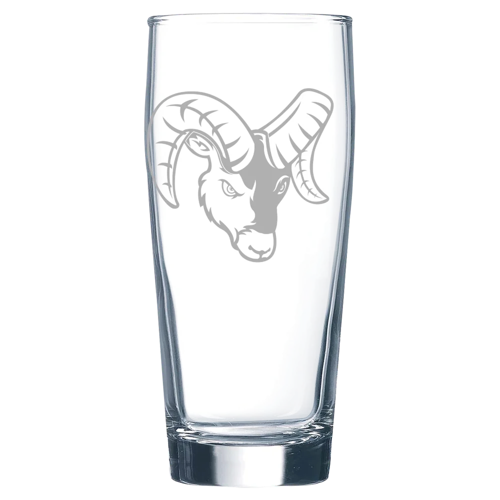 Framingham State University Polar Camel 16 oz. Willi Becher Beer Glass