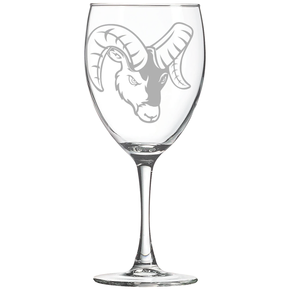 Framingham State University Polar Camel 10 1/2 oz. Wine Glass