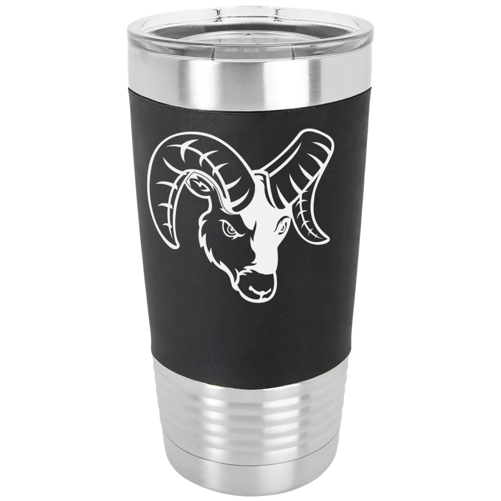 Framingham State University Polar Camel 20 oz. Silicone Grip Tumbler with Standard Lid