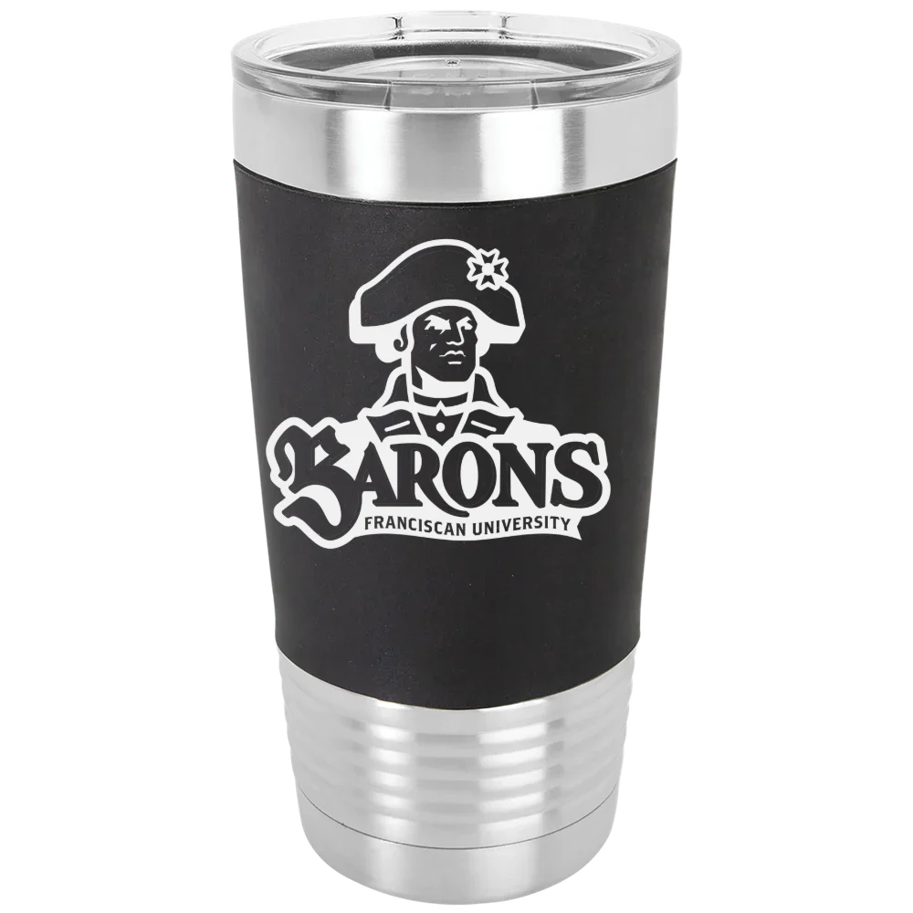 Franciscan University of Steubenville Polar Camel 20 oz. Silicone Grip Tumbler with Standard Lid
