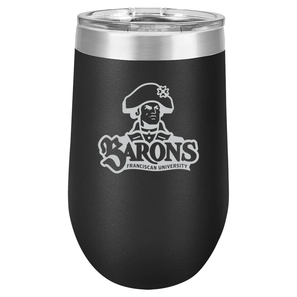 Franciscan University of Steubenville Polar Camel 16 oz. Stemless Wine Tumbler