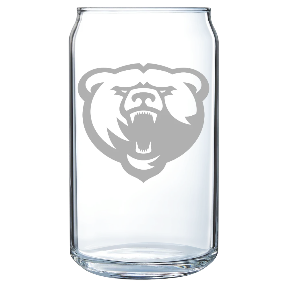 Franklin College Polar Camel 16 oz. Can Glass