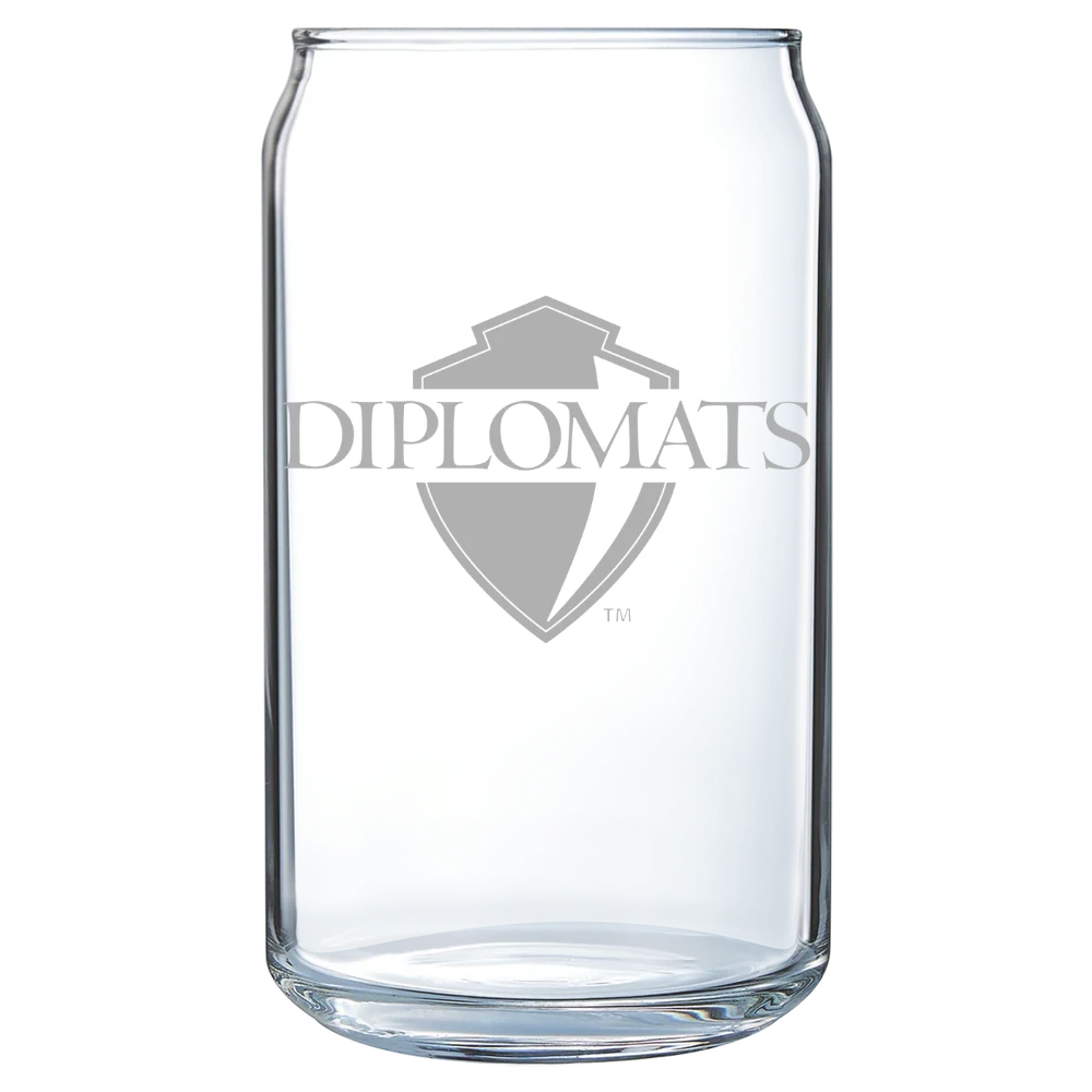 Franklin & Marshall College Polar Camel 16 oz. Can Glass