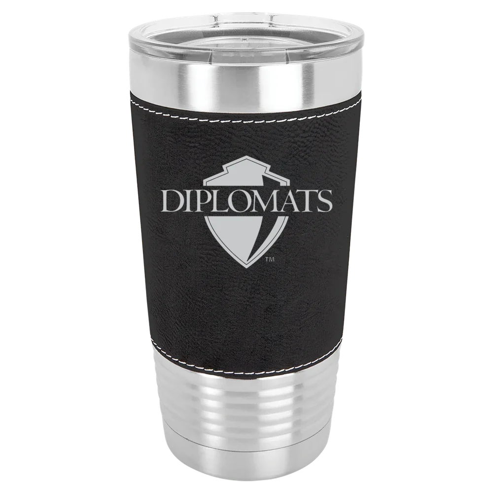 Franklin & Marshall College Polar Camel 20 oz. Leatherette Grip Tumbler with Standard Lid