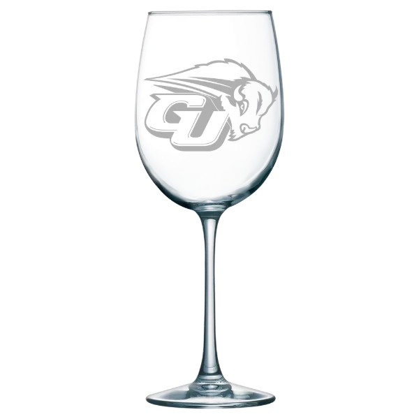 Gallaudet University Polar Camel 19 oz. Wine Glass