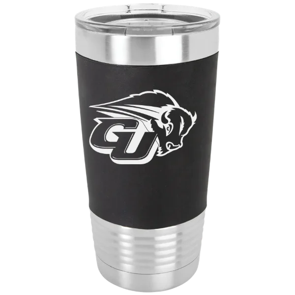 Gallaudet University Polar Camel 20 oz. Silicone Grip Tumbler with Standard Lid