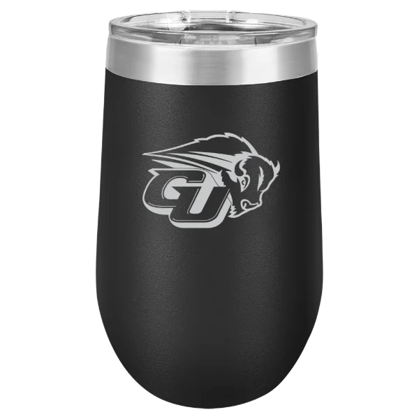 Gallaudet University Polar Camel 16 oz. Stemless Wine Tumbler