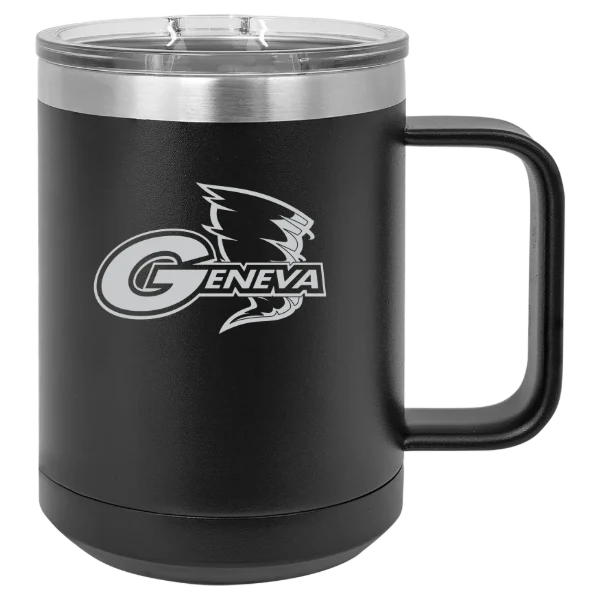 Geneva College Polar Camel 15 oz. Mug with Slider Lid