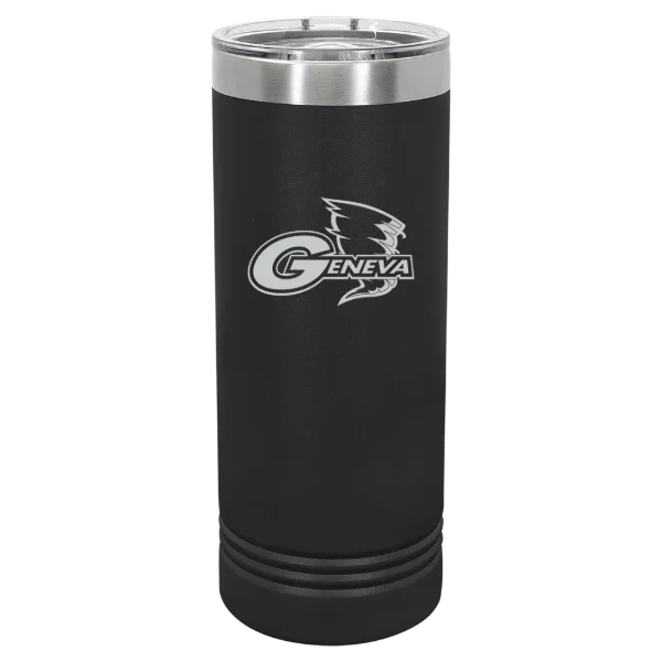 Geneva College Polar Camel 22 oz. Skinny Tumbler with Slider Lid