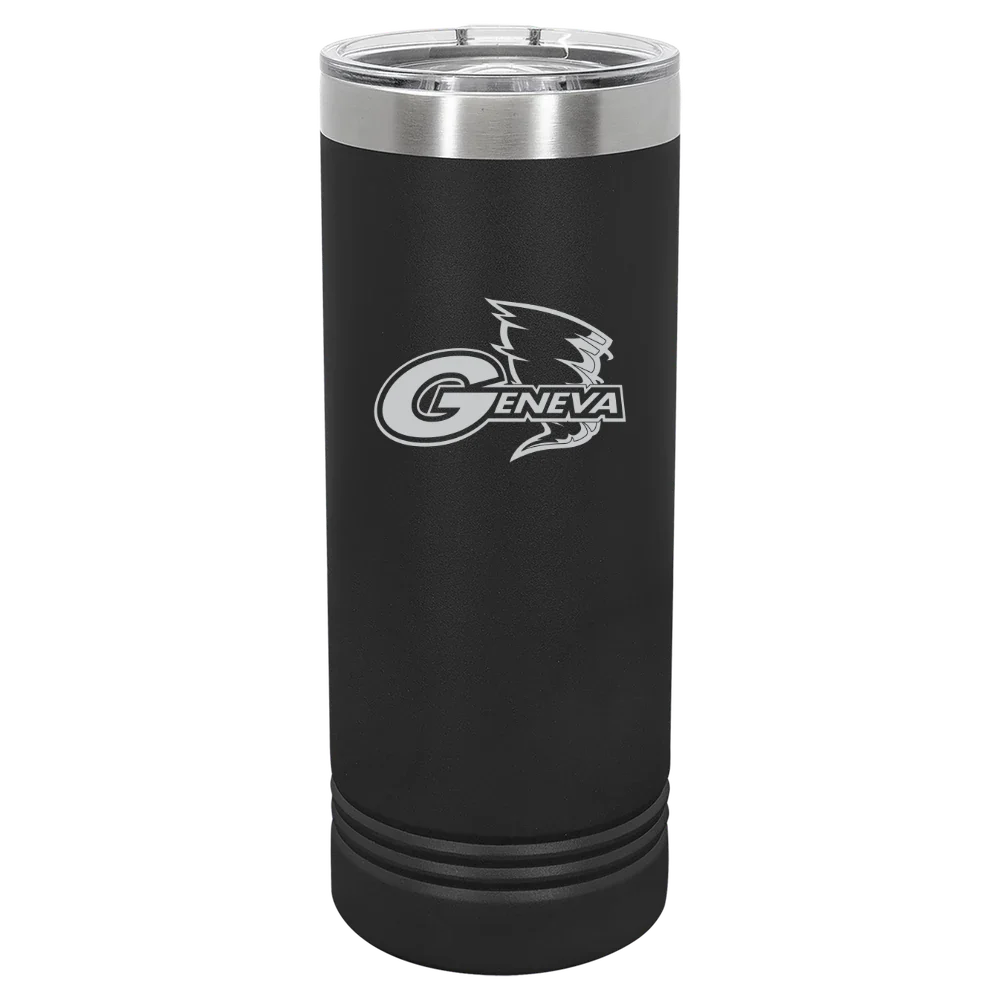 Geneva College Polar Camel 22 oz. Skinny Tumbler with Slider Lid