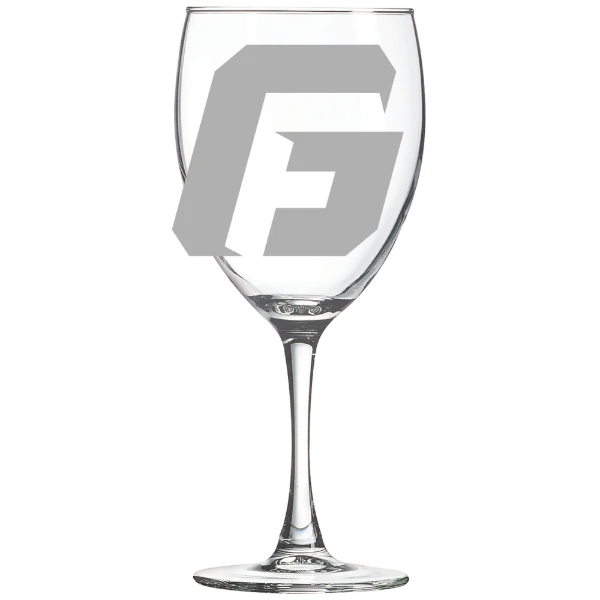 George Fox University Polar Camel 10 1/2 oz. Wine Glass