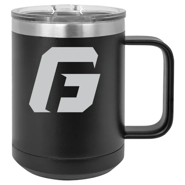 George Fox University Polar Camel 15 oz. Mug with Slider Lid