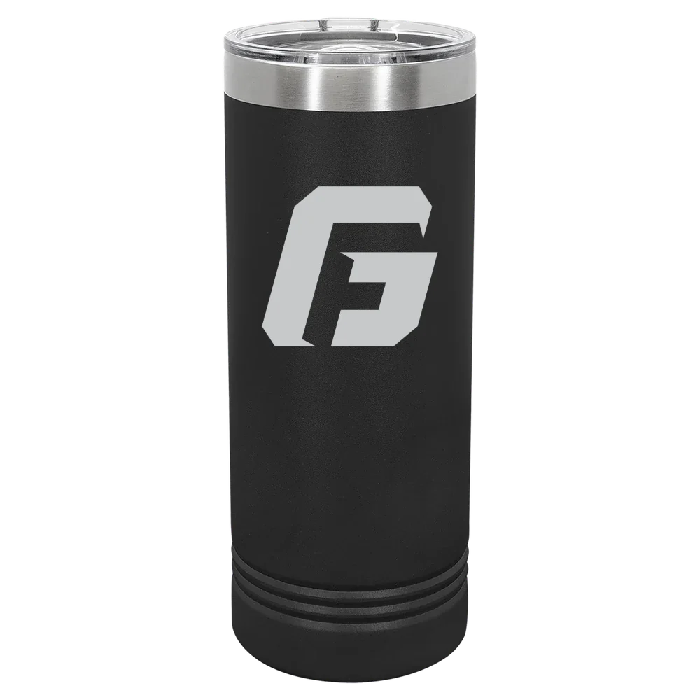 George Fox University Polar Camel 22 oz. Skinny Tumbler with Slider Lid