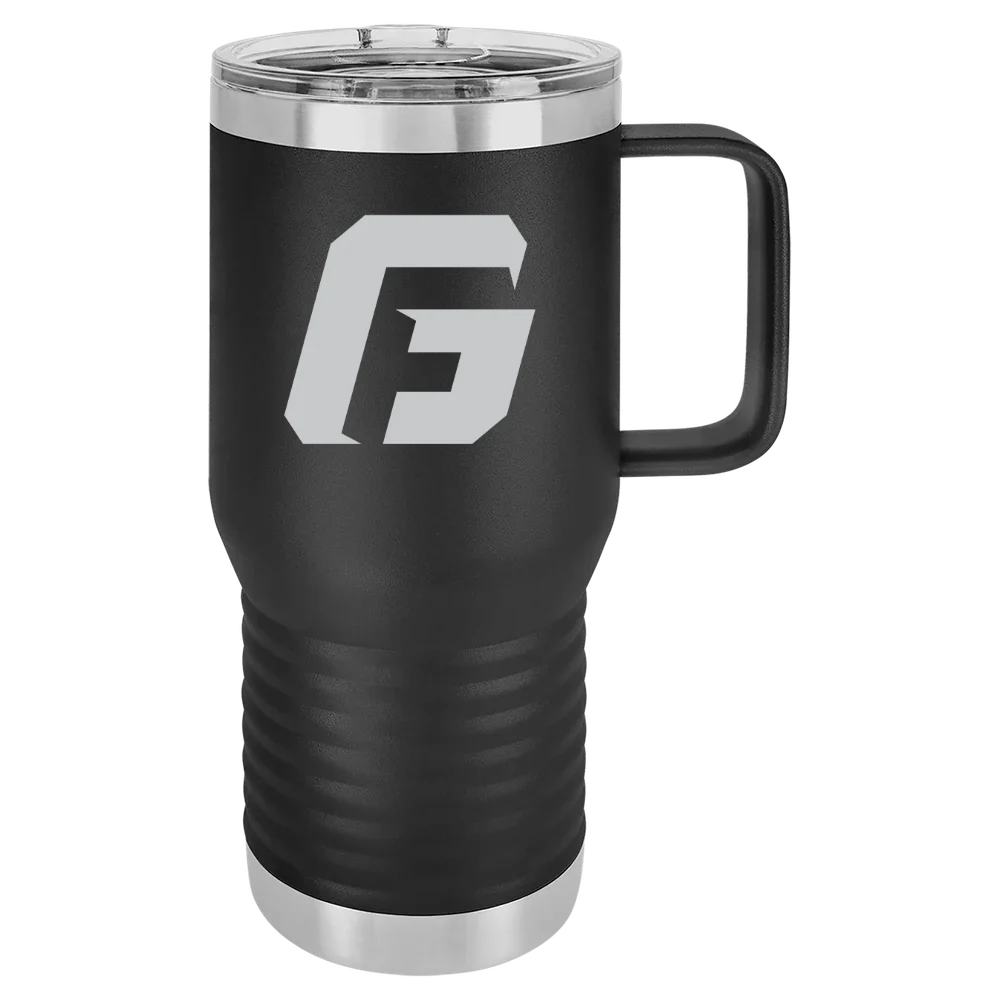 George Fox University Polar Camel 20 oz. Travel Mug with Slider Lid