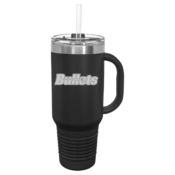 Gettysburg College Polar Camel 40 oz. Travel Mug with Snap Lid & Straw