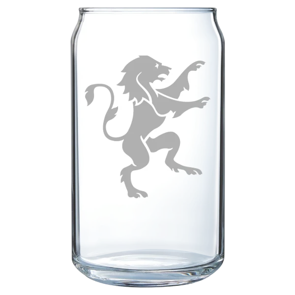 Gordon College Polar Camel 16 oz. Can Glass