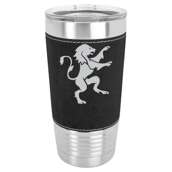 Gordon College Polar Camel 20 oz. Leatherette Grip Tumbler with Standard Lid