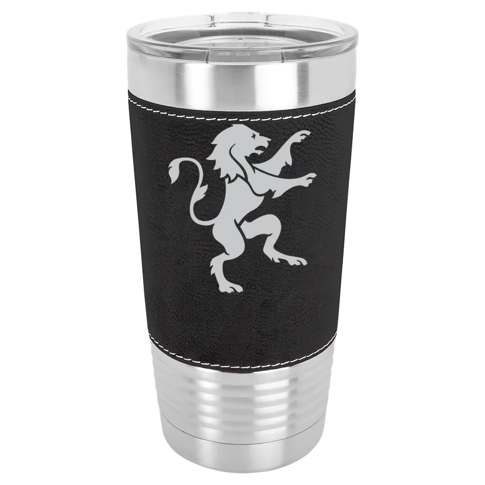 Gordon College Polar Camel 20 oz. Leatherette Grip Tumbler with Standard Lid