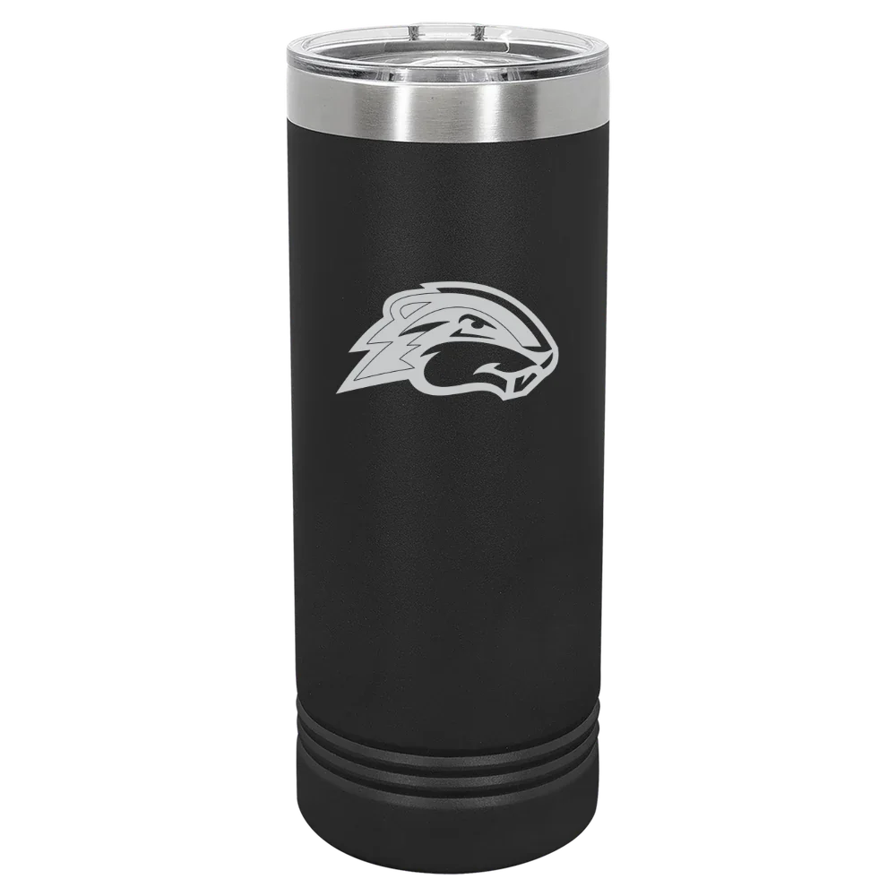 Goucher College Polar Camel 22 oz. Skinny Tumbler with Slider Lid