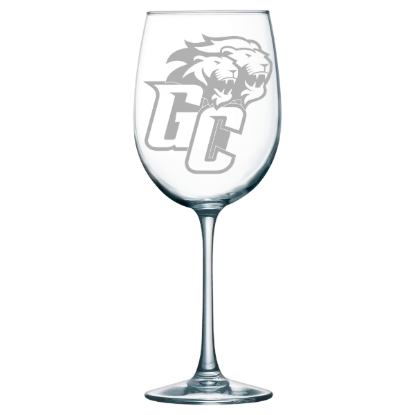 Greensboro College Polar Camel 19 oz. Wine Glass