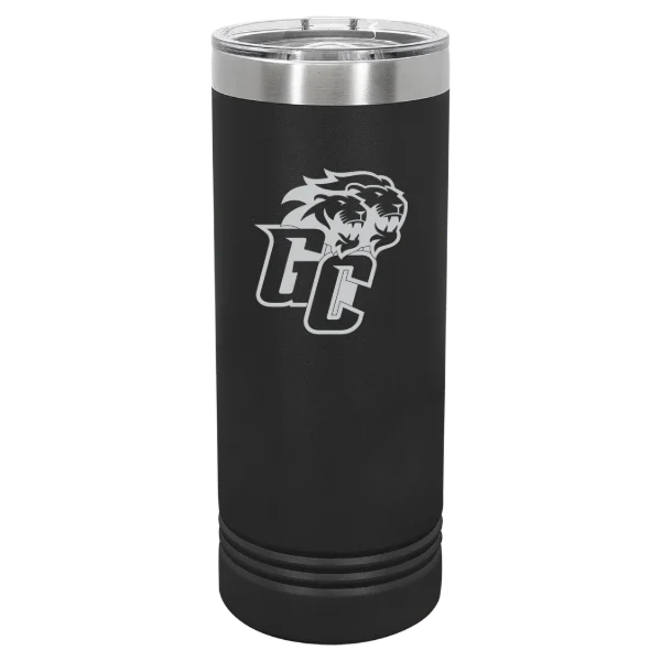 Greensboro College Polar Camel 22 oz. Skinny Tumbler with Slider Lid