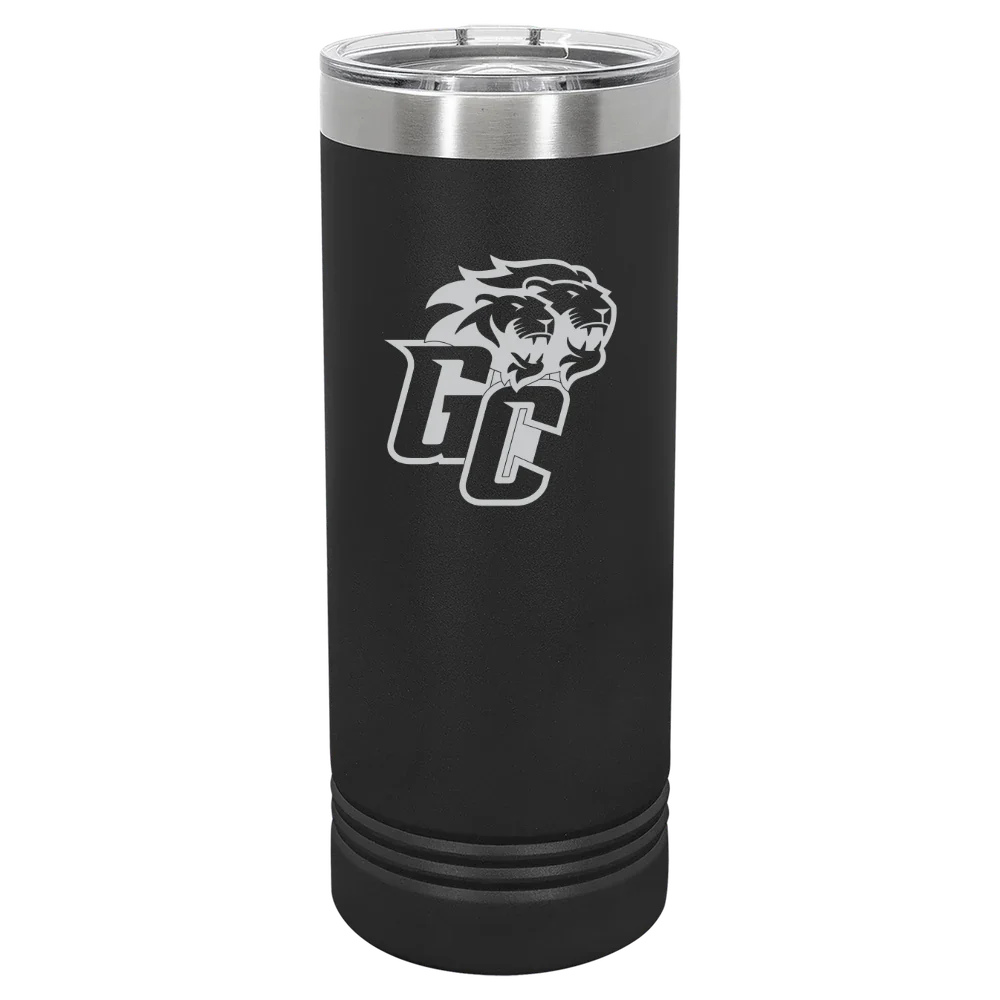 Greensboro College Polar Camel 22 oz. Skinny Tumbler with Slider Lid