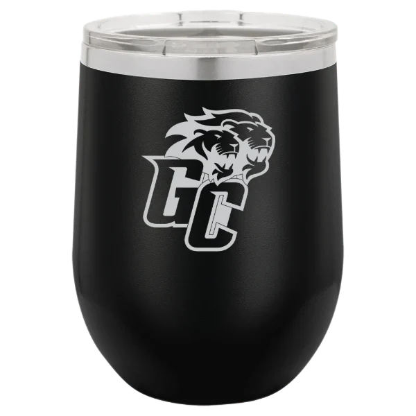 Greensboro College Polar Camel 12 oz. Stemless Wine Tumbler