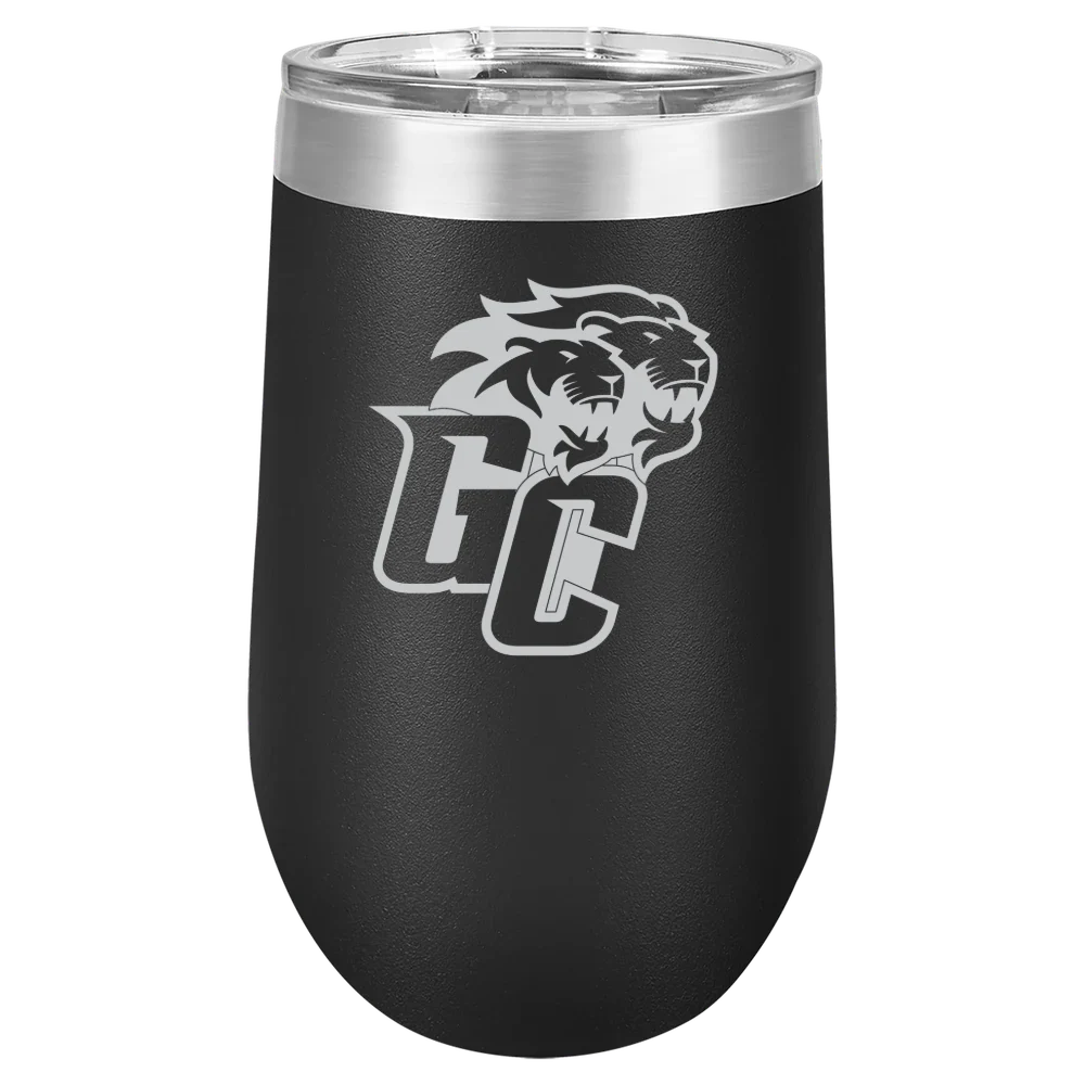 Greensboro College Polar Camel 16 oz. Stemless Wine Tumbler