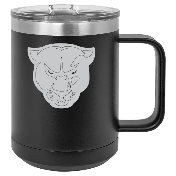 Greenville University Polar Camel 15 oz. Mug with Slider Lid