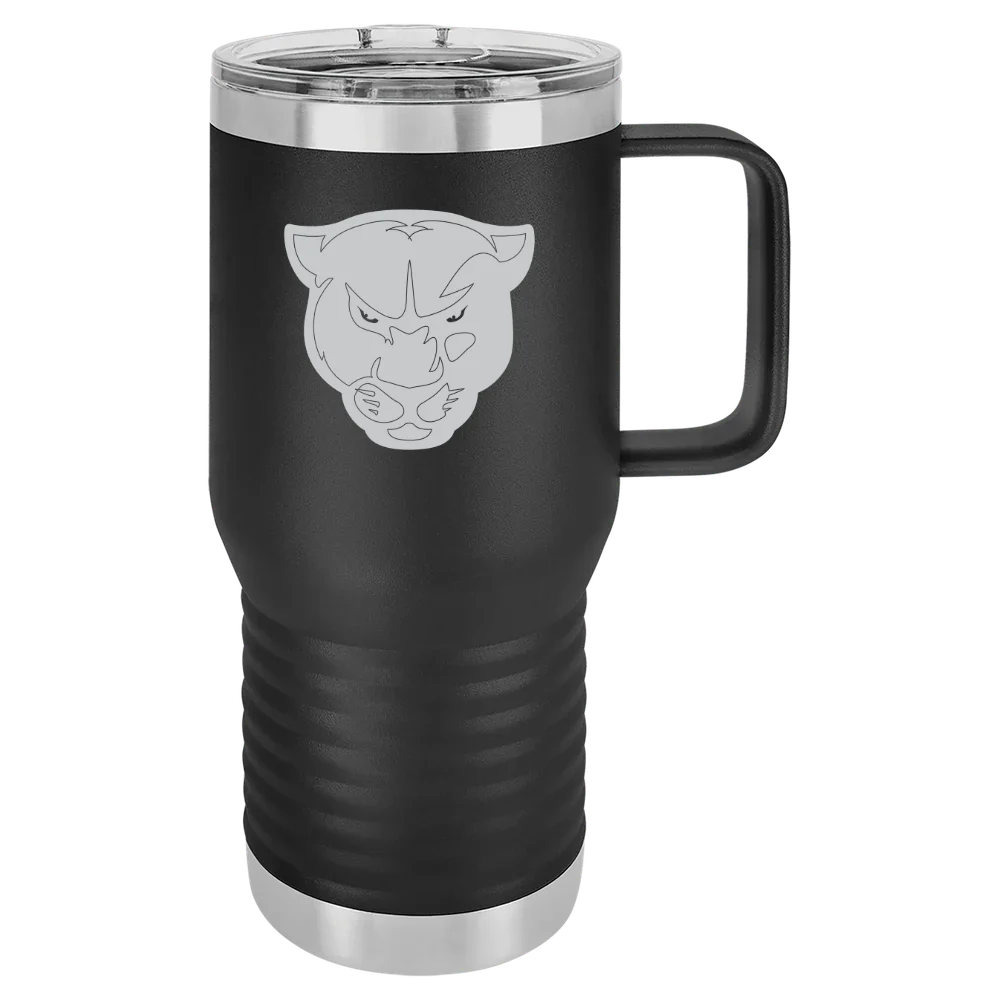 Greenville University Polar Camel 20 oz. Travel Mug with Slider Lid