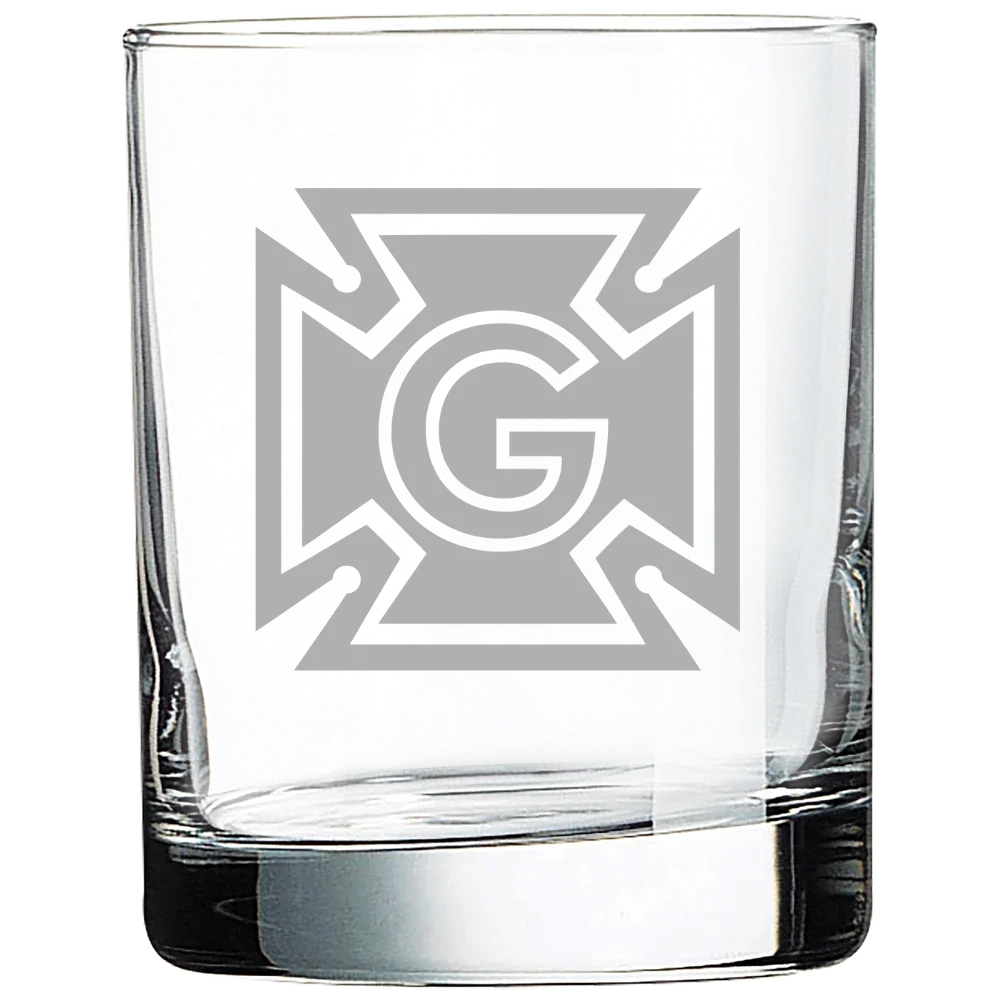 Grinnell College Polar Camel 10 1/2 oz. On The Rocks Glass