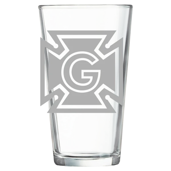 Grinnell College Polar Camel 16 oz. Pint Mixing Glass