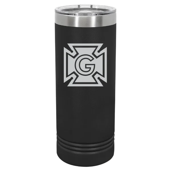 Grinnell College Polar Camel 22 oz. Skinny Tumbler with Slider Lid