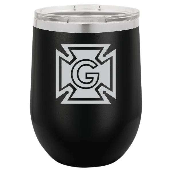 Grinnell College Polar Camel 12 oz. Stemless Wine Tumbler