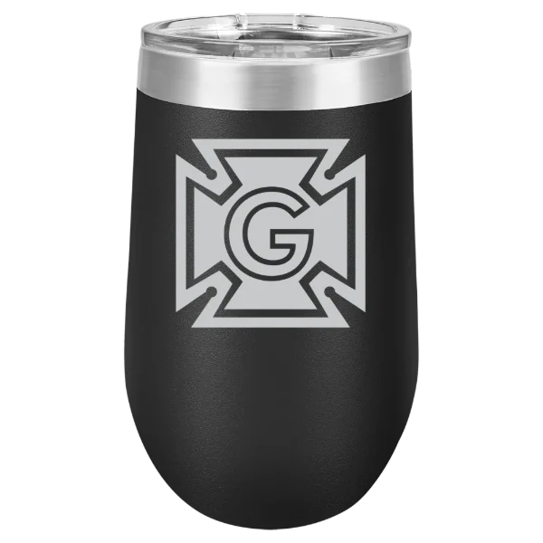 Grinnell College Polar Camel 16 oz. Stemless Wine Tumbler