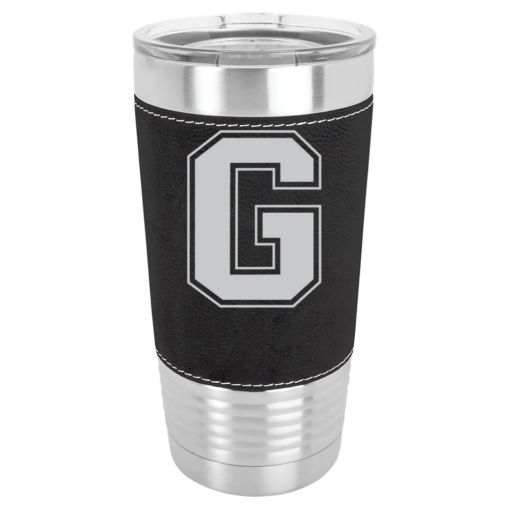 Grove City College Polar Camel 20 oz. Leatherette Grip Tumbler with Standard Lid