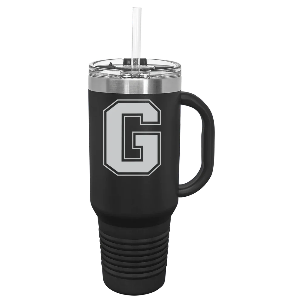 Grove City College Polar Camel 40 oz. Travel Mug with Snap Lid & Straw