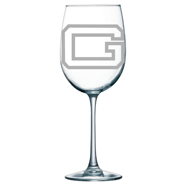 Guilford College Polar Camel 19 oz. Wine Glass