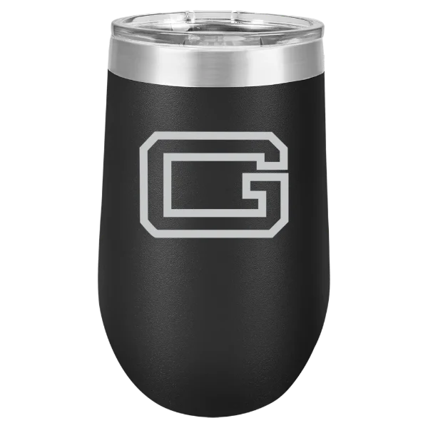 Guilford College Polar Camel 16 oz. Stemless Wine Tumbler