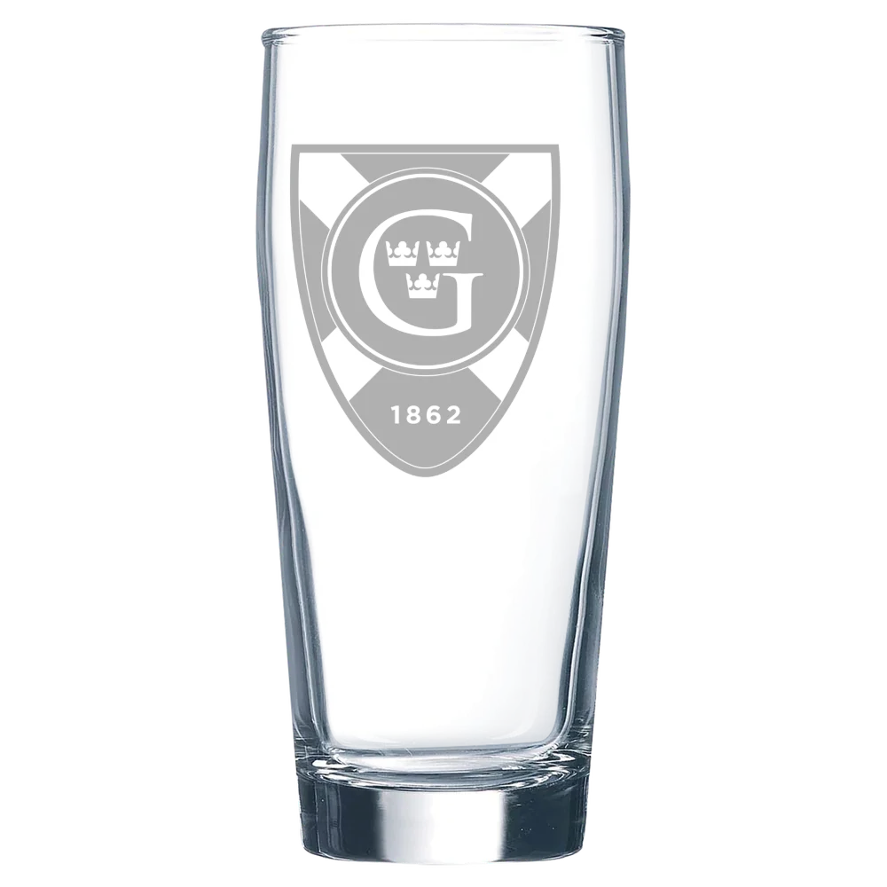 Gustavus Adolphus College Polar Camel 16 oz. Willi Becher Beer Glass