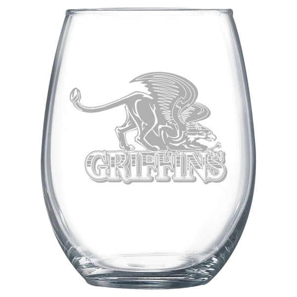 Gwynedd Mercy University Polar Camel 15 oz. Stemless Wine Glass