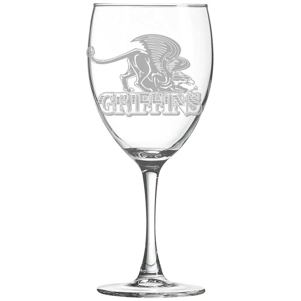 Gwynedd Mercy University Polar Camel 10 1/2 oz. Wine Glass