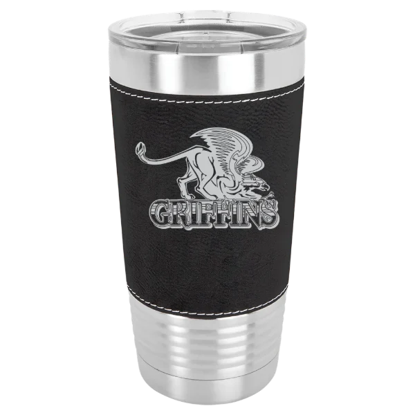 Gwynedd Mercy University Polar Camel 20 oz. Leatherette Grip Tumbler with Standard Lid