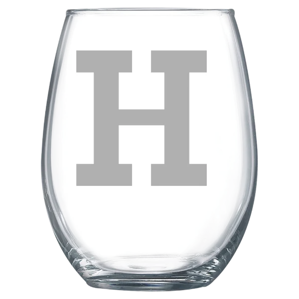 Hamilton College Polar Camel 15 oz. Stemless Wine Glass
