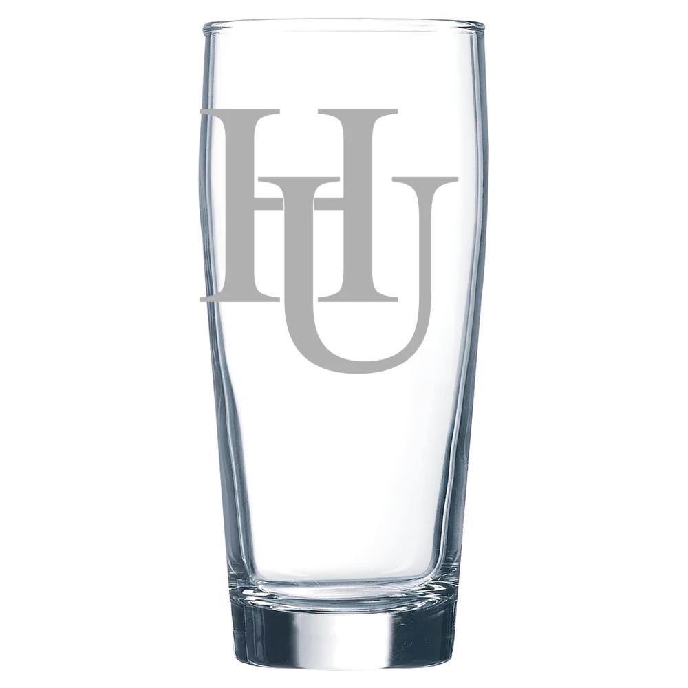 Hamline University Polar Camel 16 oz. Willi Becher Beer Glass