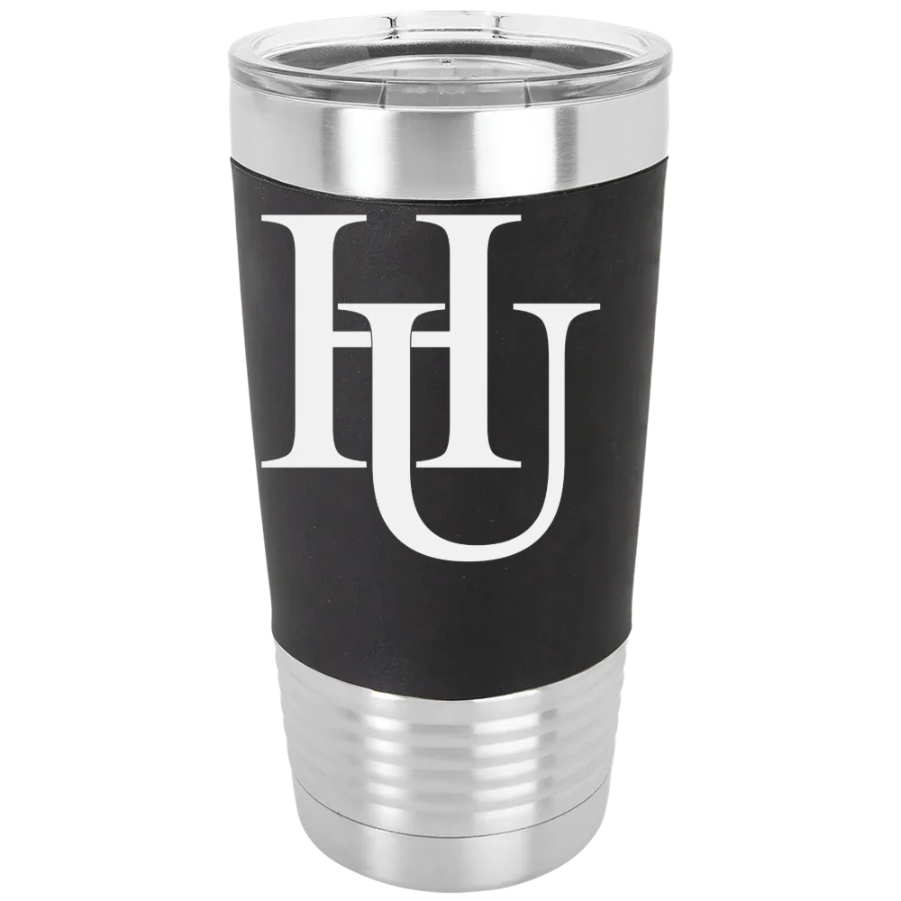 Hamline University Polar Camel 20 oz. Silicone Grip Tumbler with Standard Lid