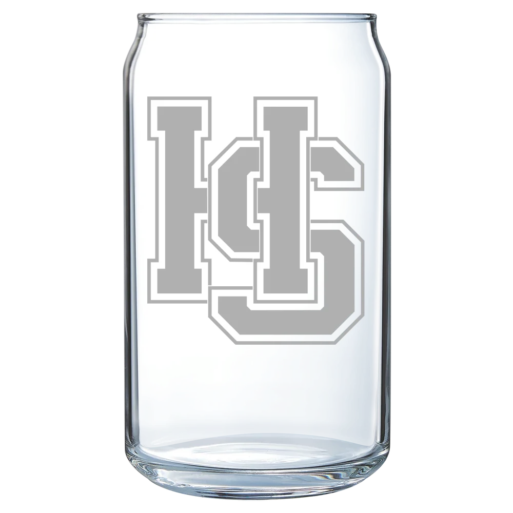 Hampden-Sydney College Polar Camel 16 oz. Can Glass